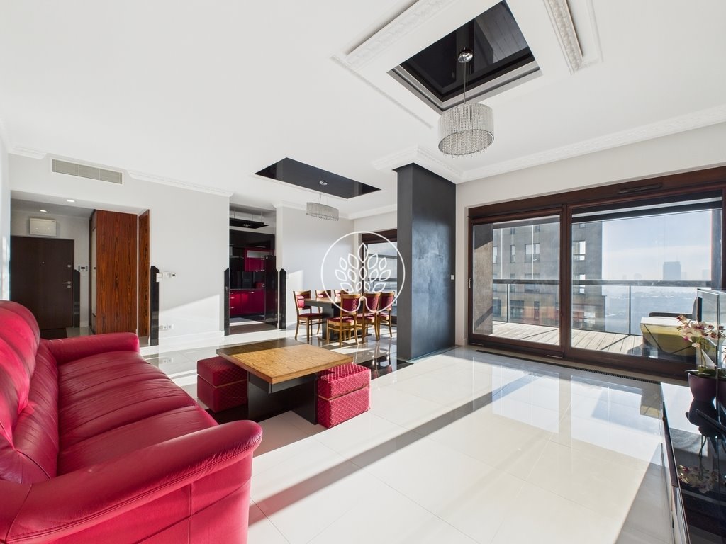 Apartament 137 m² z widokiem na Warszawę (2 balkony, klimatyzacja) Warszawa, Śródmieście, Pokorna  137m2 Foto 1