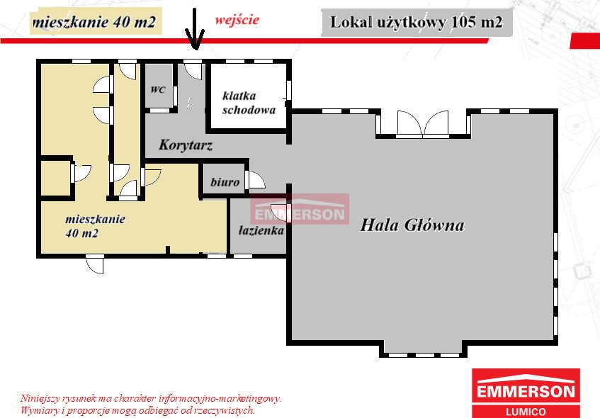 Lokal użytkowy na wynajem Niepołomice  105m2 Foto 1
