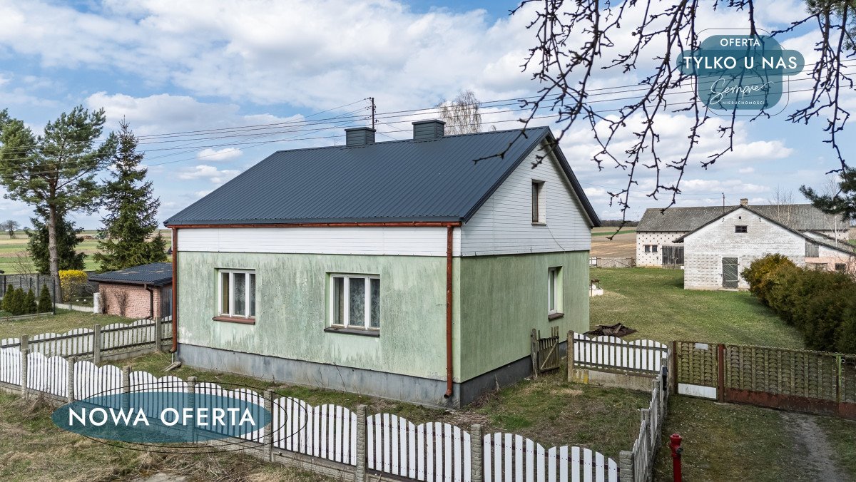 Urokliwy dom 102 m2 na dużej działce z lasem i budynkami Rzeczyca  102m2 Foto 1