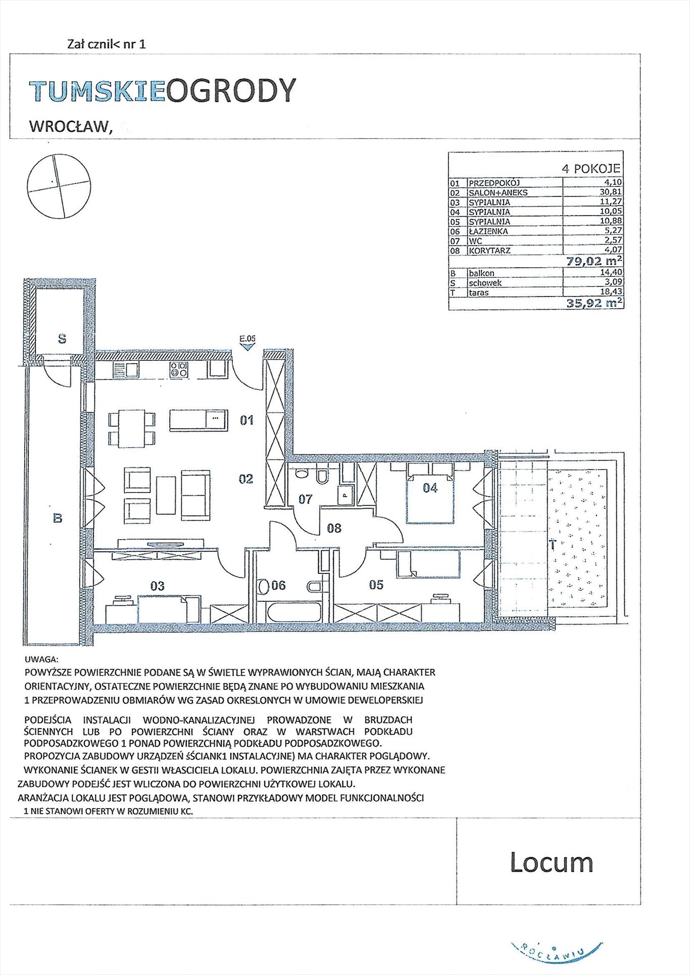 Mieszkanie czteropokojowe  na sprzedaż Wrocław, Śródmieście, Plac Grunwaldzki, Henryka Sienkiewicza  79m2 Foto 15