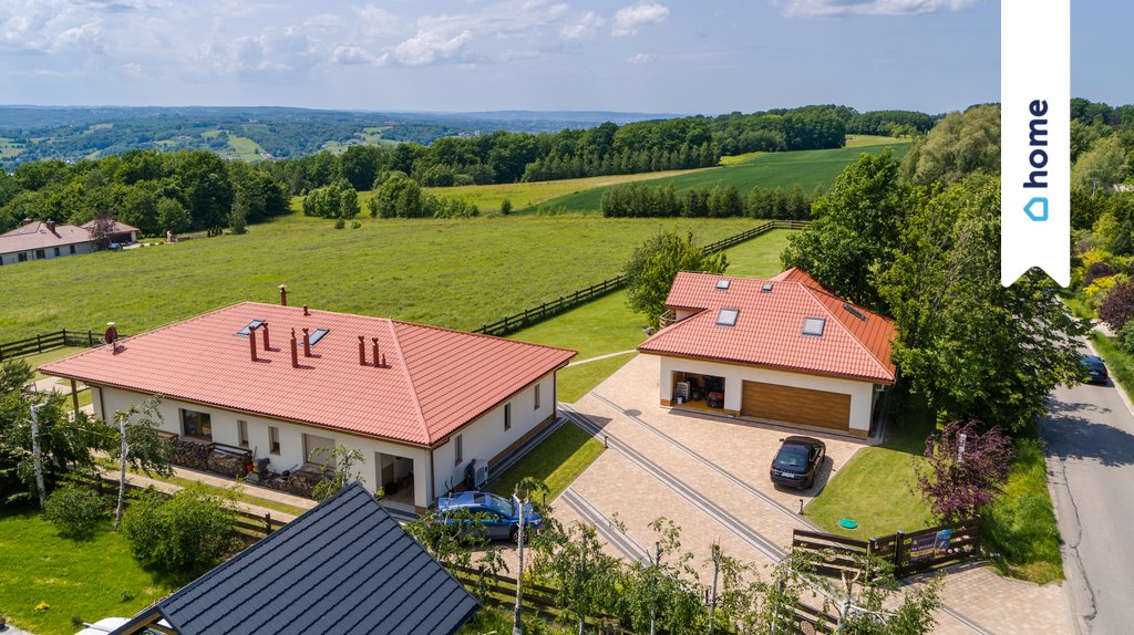 Dom z panoramicznym widokiem na Pogórze Dynowskie, 145 m² Borówki  145m2 Foto 1