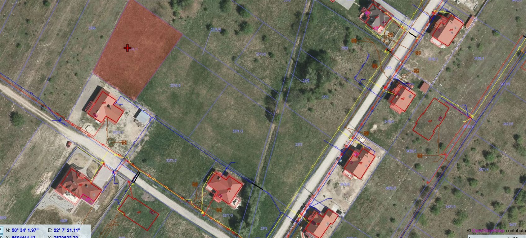 Działka w Pysznicy z szybkim dojazdem i nowym osiedlem Pysznica, Podorendy  1 234m2 Foto 1