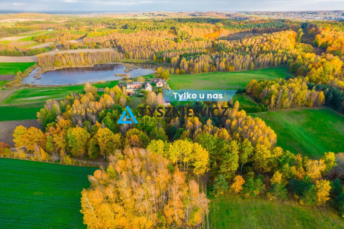 Działka 1579 m² w Dolinie Słupi, lasy, cisza, spokój Krosnowo  1 579m2 Foto 1