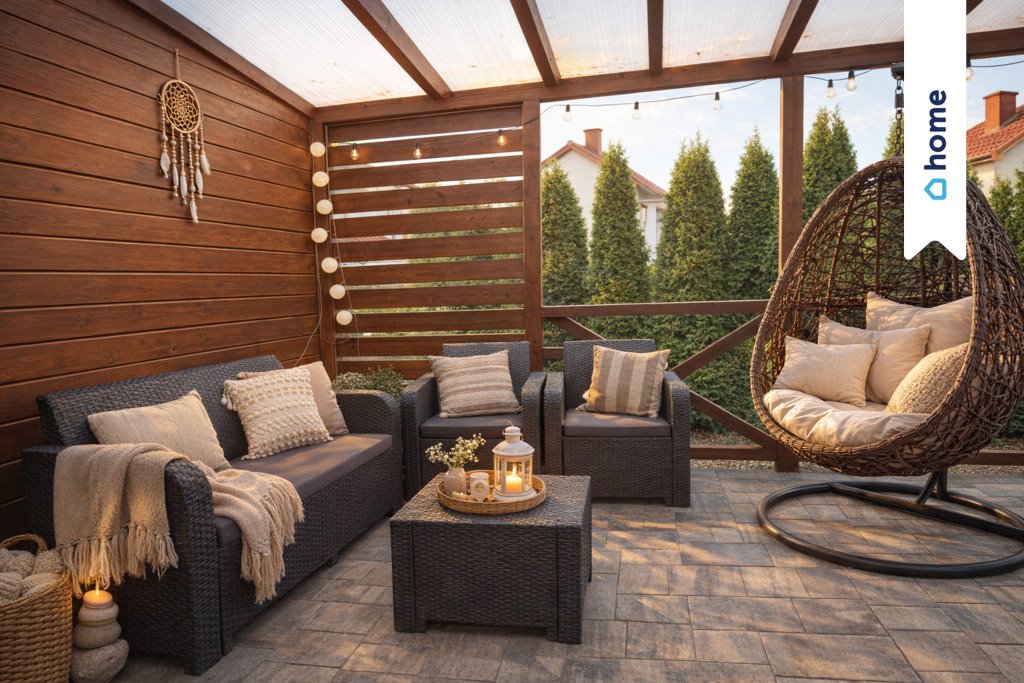 Dom bliźniak z ogrodem i garażem w Komornikach Komorniki, Nad Wirynką  87m2 Foto 1