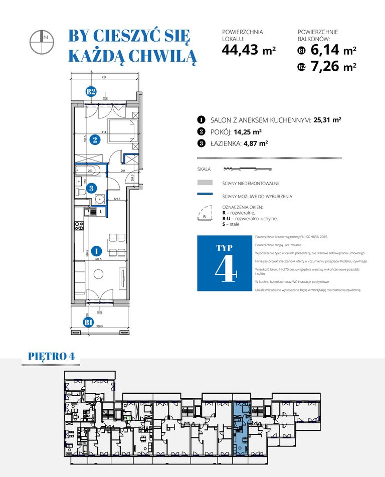 Mieszkanie dwupokojowe na sprzedaż Warszawa, Mokotów, Bobrowiecka  44m2 Foto 2