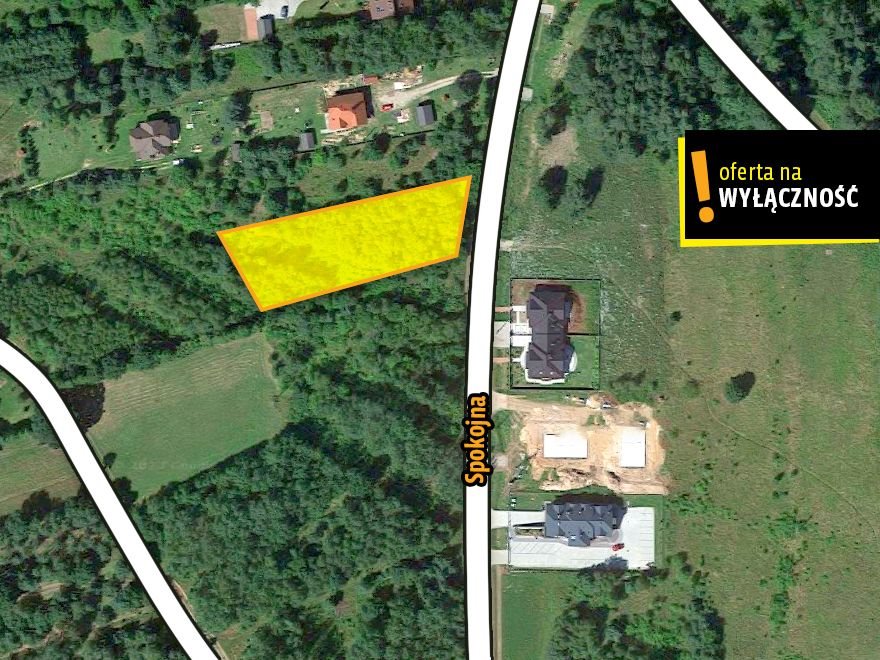 Działka 2000m² pod dom w Zagnańsku, blisko S7 - polecam! Zagnańsk, Spokojna  2 000m2 Foto 1