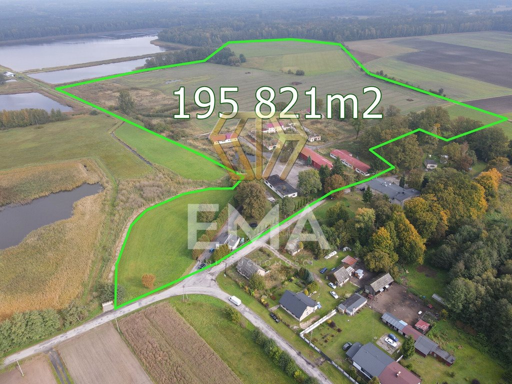 Sprzedam gospodarstwo rolne 20 ha z domem i infrastrukturą Włynice  195 821m2 Foto 1