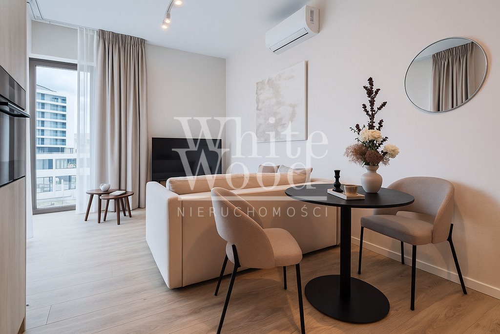 Studio z balkonem i widokiem na Marinę - polecam Wiślinka, Łąkowa  30m2 Foto 1