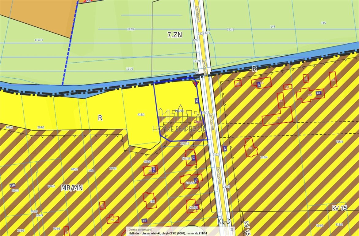 Polecam działkę 2300 m² w Cisie z możliwością zabudowy i usług: Cisie: Dworcowa