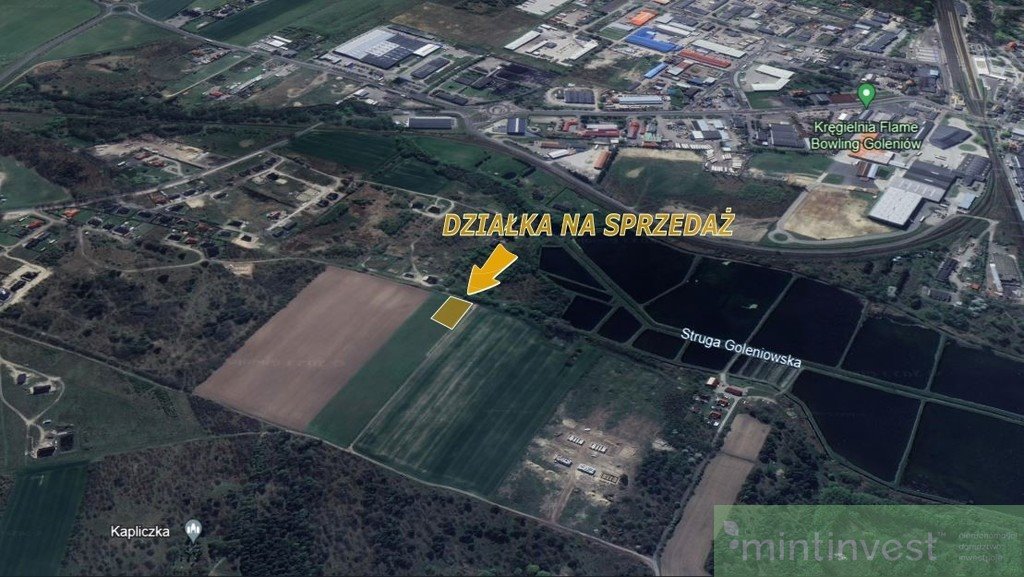 Działka budowlana na sprzedaż Goleniów  1 400m2 Foto 2