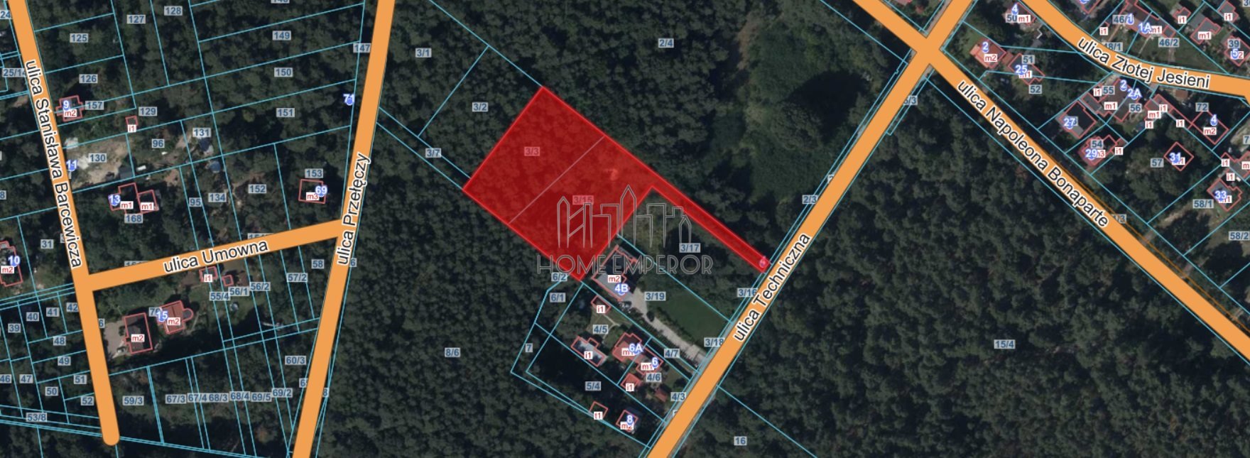 Działka budowlana na sprzedaż Warszawa, Wawer, Miedzeszyn, Techniczna  4 009m2 Foto 1