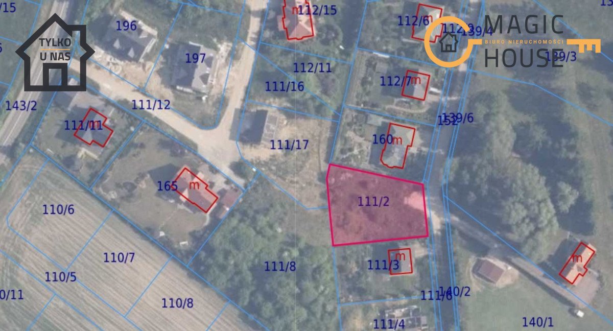Działka 1131 m² w Żukczynie (uzbrojona, widok na staw) Żukczyn, Jaśminowa  1 131m2 Foto 1