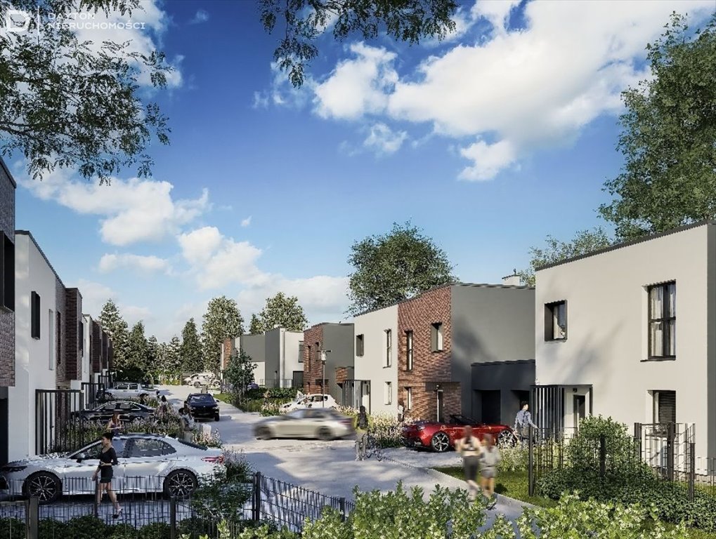 Dom bliźniaczy 87,97 m² z ogrodem w Psarach polecam Psary, Parkowa  88m2 Foto 1