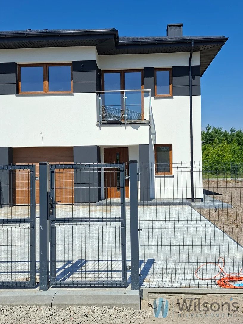 Nowoczesny bliźniak 142 m² z dużą działką 500 m² Głosków  142m2 Foto 1