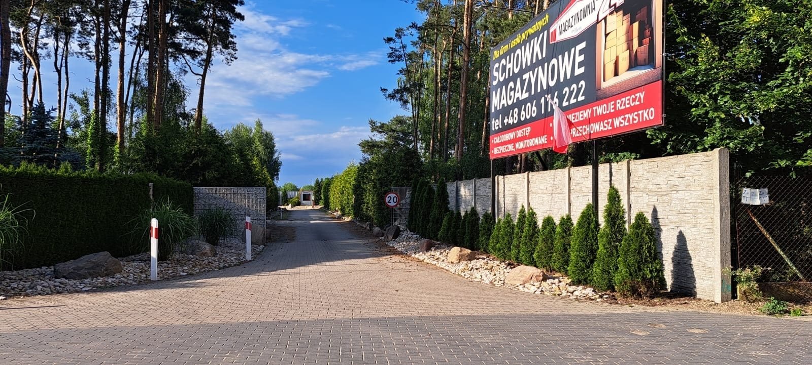 Wynajem placu 2300 m² z monitoringiem i prądem Henryków  2 300m2 Foto 1