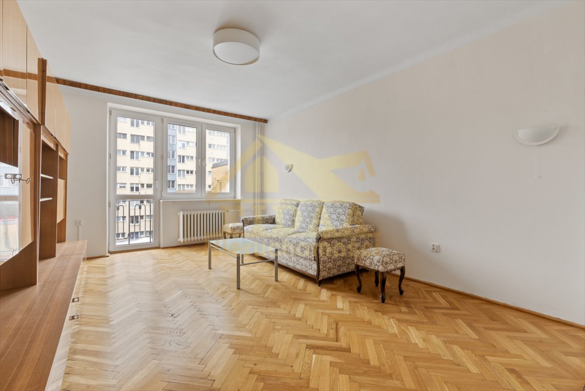 Mieszkanie 3 pok. z balkonem, zielona okolica Mokotowa Warszawa, Mokotów Stary Mokotów, Kwiatowa  48m2 Foto 1