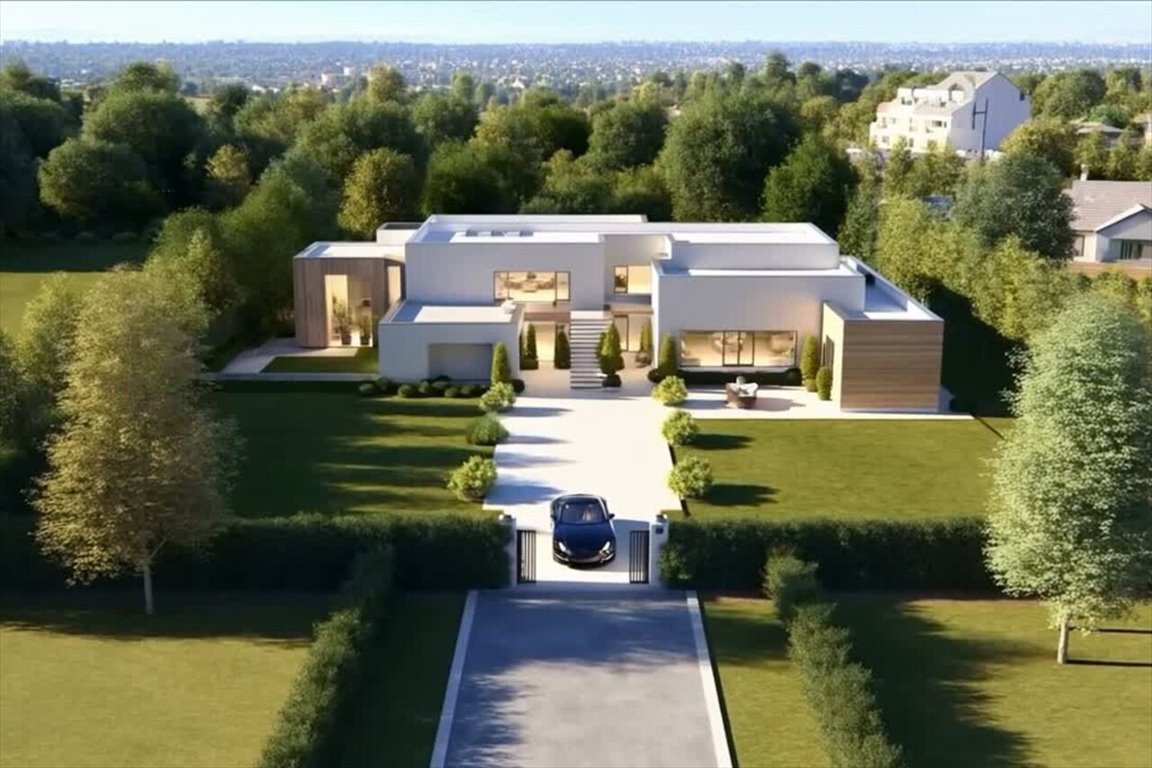 Działka 1290 m² pod dom jednorodzinny i inwestycję Kraków, Habina  1 290m2 Foto 1