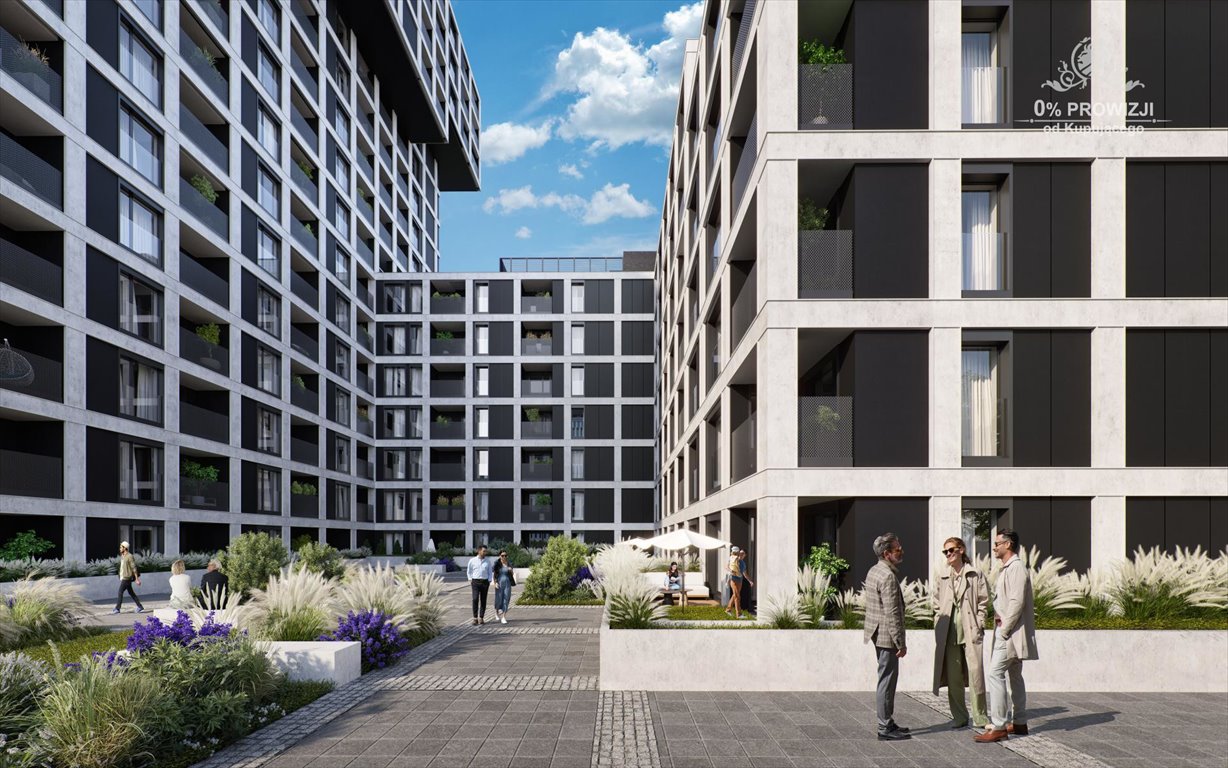 Mieszkanie 54 m² z tarasem w Krzykach (blisko Sky Tower) Wrocław, Krzyki, Os. Powstańców Śląskich  54m2 Foto 1