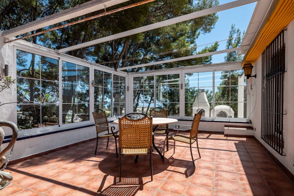 Luksusowa villa z basenem, kortem i tarasami Hiszpania, Frigiliana  735m2 Foto 1