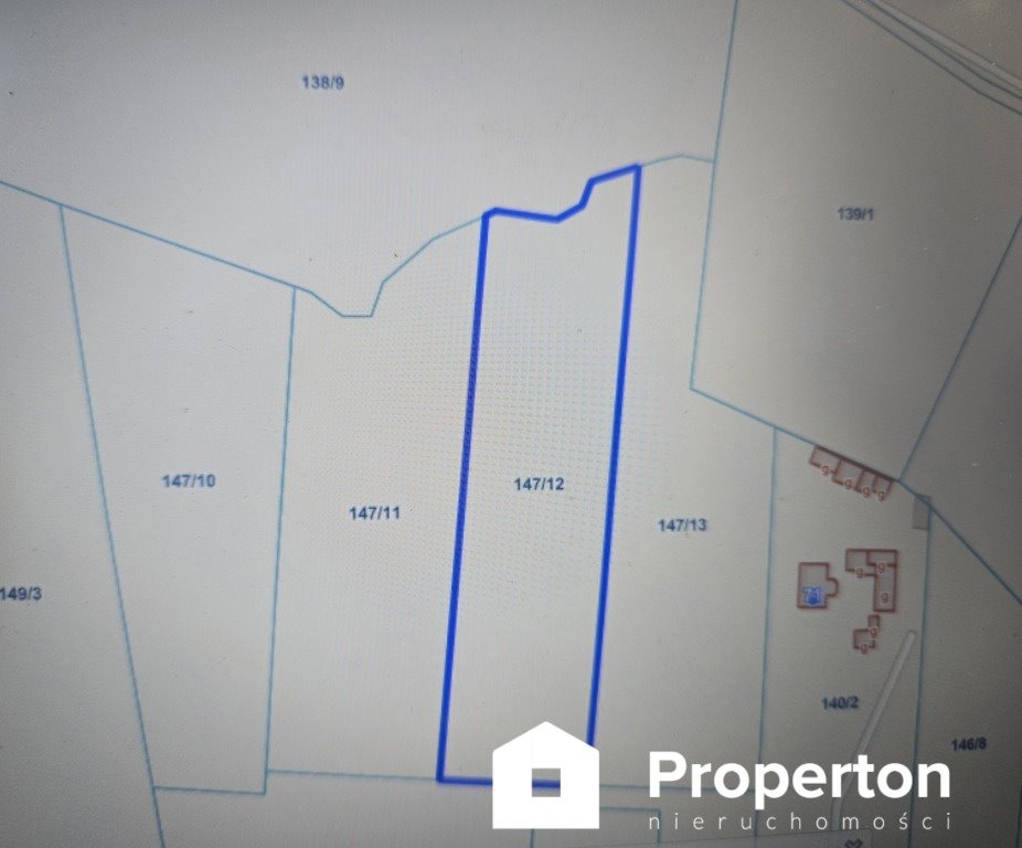 Malownicza działka 5699 m² z możliwością podziału i własnej aranżacji Grotów  5 699m2 Foto 1