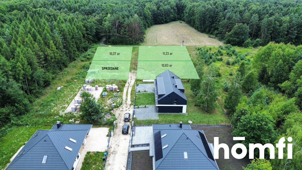 Działka 1123 m2 w Las Winiarski – inwestycja w naturze Las Winiarski  1 123m2 Foto 1