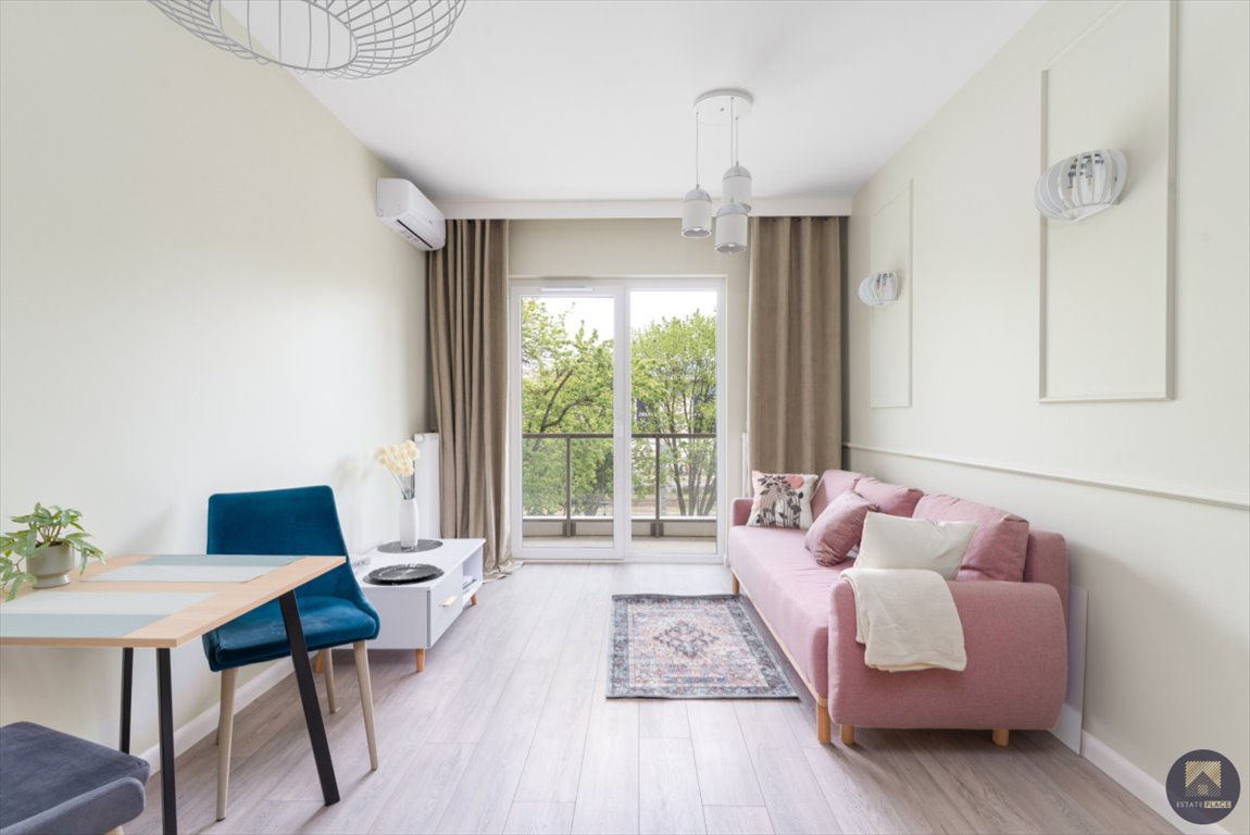 Nowoczesne 2-pokojowe mieszkanie 37 m² z loggią w Mokotowie Warszawa, Mokotów, Wołoska  37m2 Foto 1
