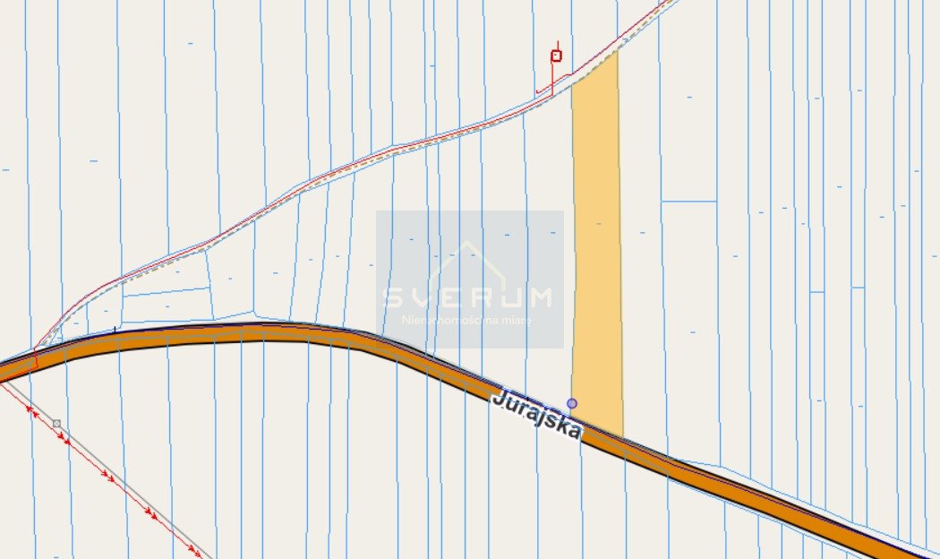 Działka 2090 m² w Jaskrowie z dostępem do mediów Jaskrów, Jurajska  2 090m2 Foto 1