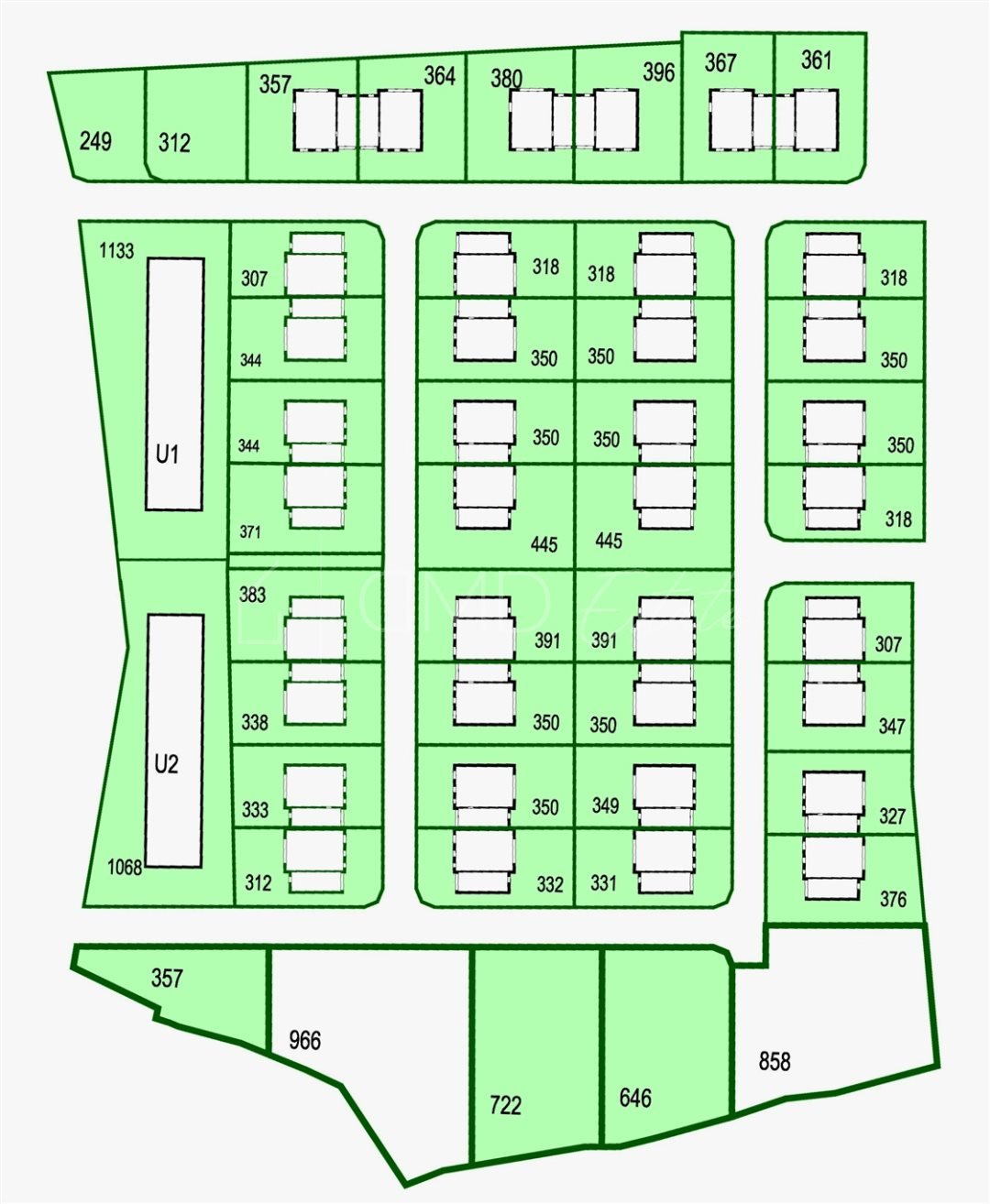 Działki budowlane w Zarzeczu, 858 i 966 m², od 495 tys. Katowice, Zarzecze  858m2 Foto 1
