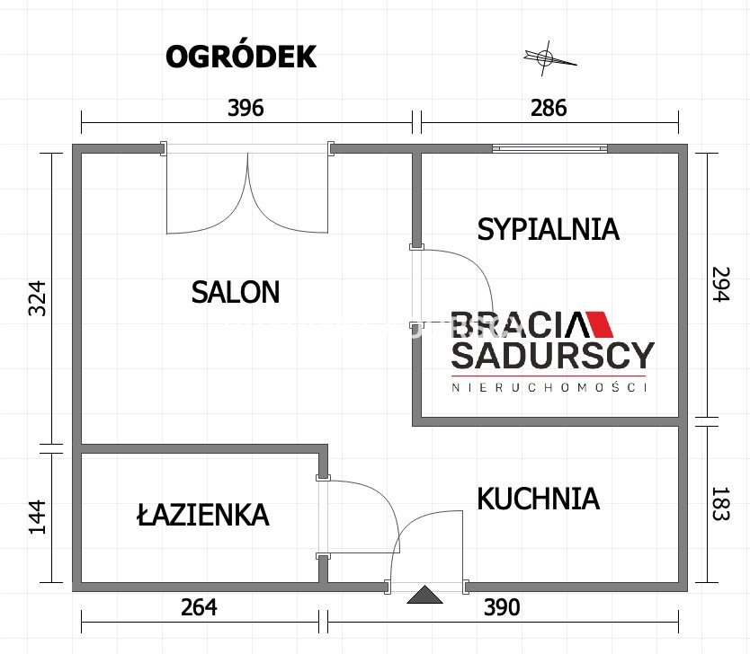 Mieszkanie dwupokojowe na sprzedaż Kraków, Bronowice, Bronowice Wielkie, Starego Dębu  32m2 Foto 3