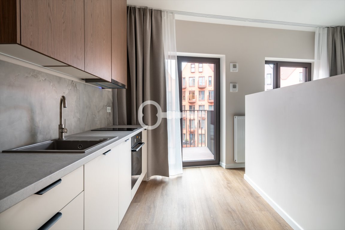 Ekskluzywne studio z widokiem na Motławę w sercu Gdańska Gdańsk, Śródmieście, Chmielna  32m2 Foto 1