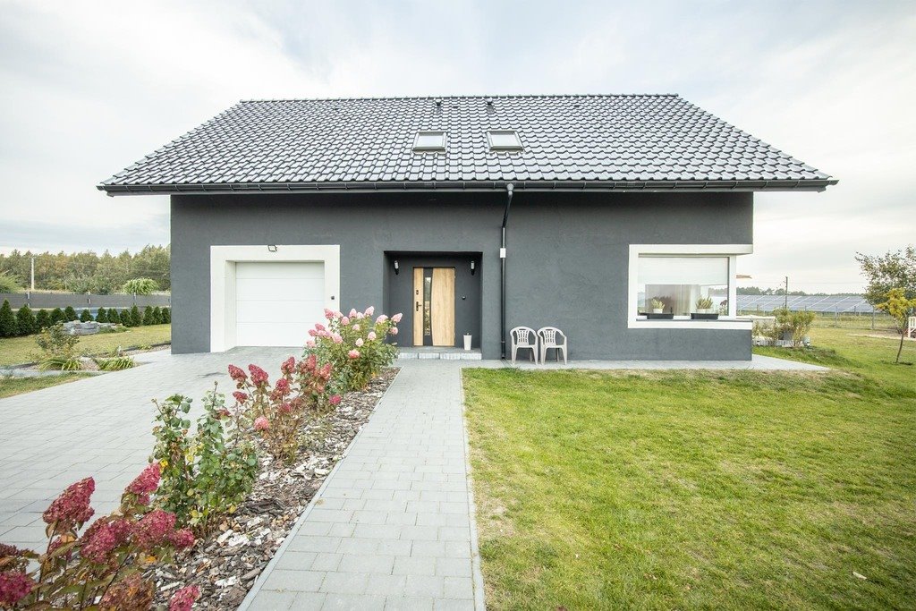 Nowoczesny dom 156 m² z pompą ciepła na działce 2001 m² – Wrzeszczewic Wrzeszczewice Nowe  156m2 Foto 1