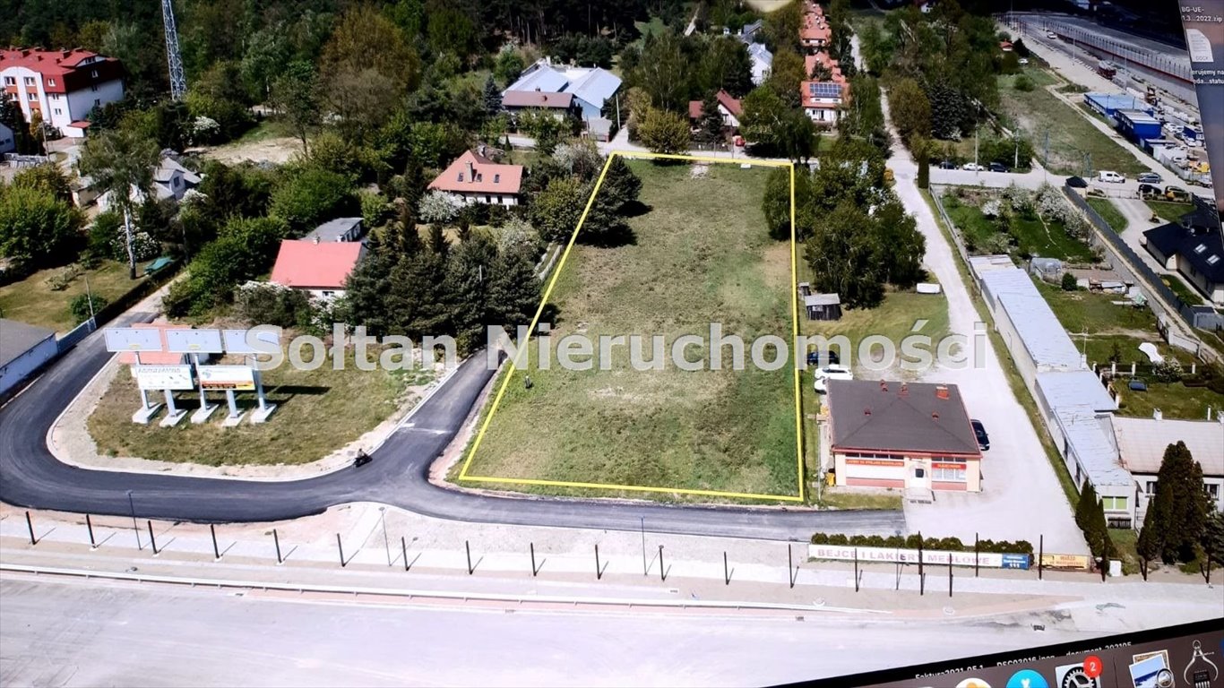 Działka usługowa 3 800 m² przy trasie Trakt Brzeski Warszawa, Wesoła, Stara Miłosna, Mazowiecka  3 800m2 Foto 1