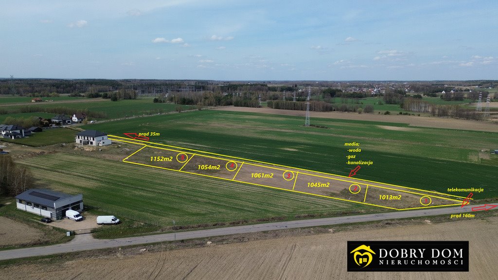 Działka budowlana na sprzedaż Juraszki  1 013m2 Foto 1