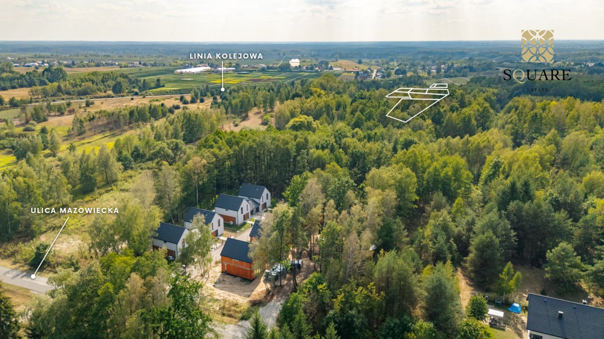 Inwestycyjna działka 10 540 m² z MPZP w Sierzchowie Sierzchów, Mazowiecka  10 540m2 Foto 1