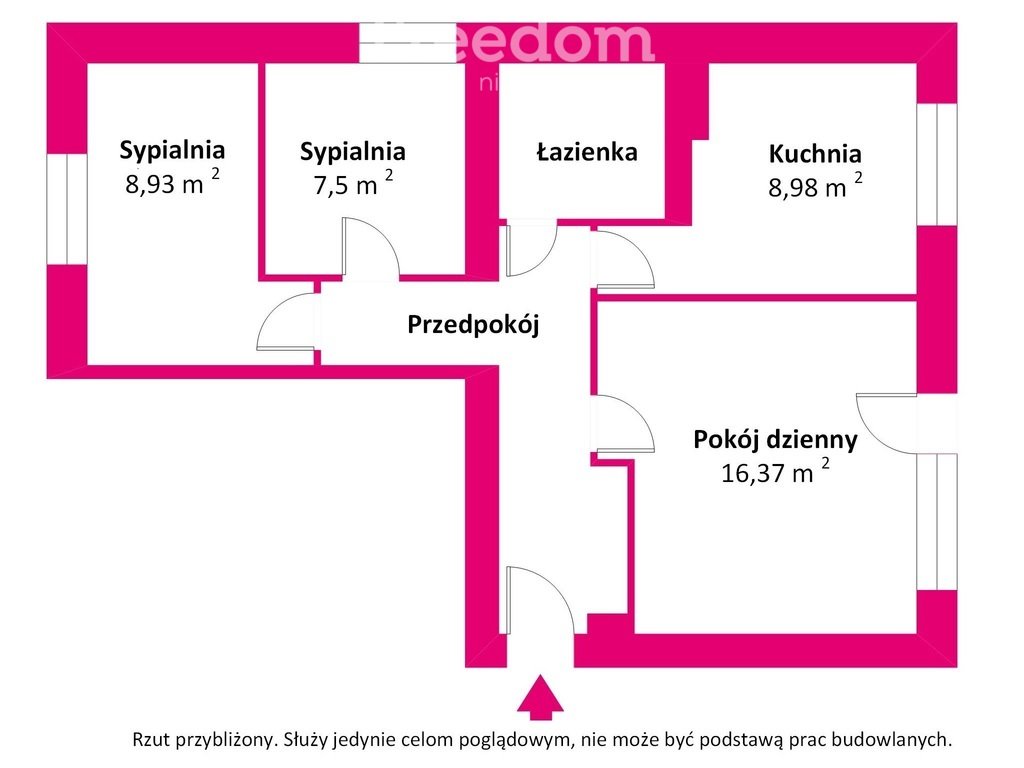 Mieszkanie na sprzedaż Jasło  54m2 Foto 8