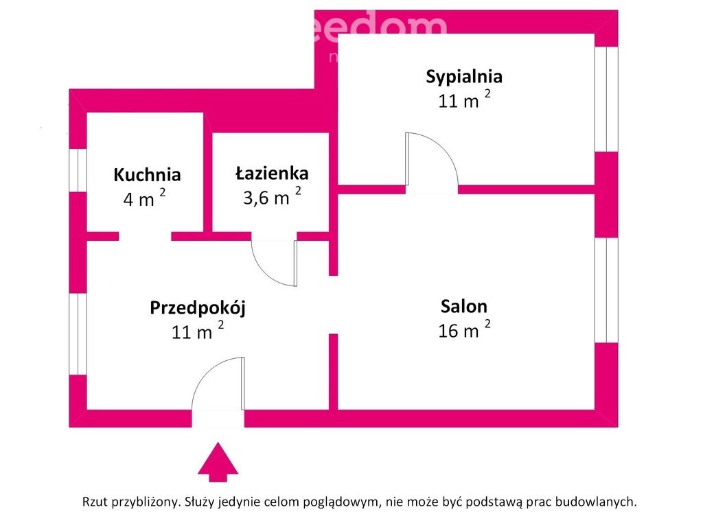 Mieszkanie dwupokojowe na sprzedaż Oświęcim, Wyzwolenia  54m2 Foto 16