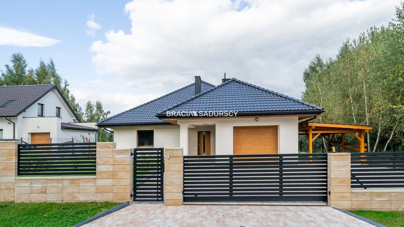 Nowoczesny dom 140 m² w Węgrzcach Wielkich z garażem Węgrzce Wielkie, Piaskowa  140m2 Foto 1