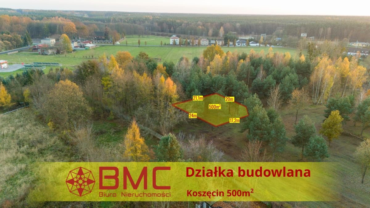 Działka budowlana na sprzedaż Koszęcin, Słowików  500m2 Foto 1