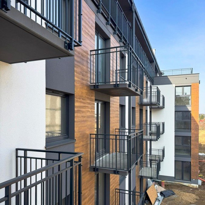 Do sprzedania nowoczesne 2-pokojowe mieszkanie 40,79 m² z balkonem w Stargardzie Stargard, WŁADYSŁAWA BRONIEWSKIEGO  41m2 Foto 1