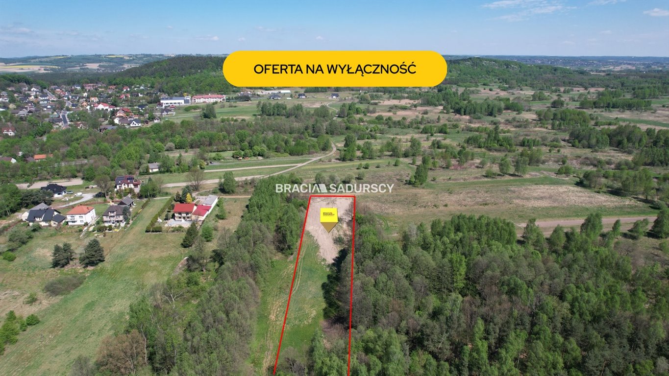 Polecam panoramiczną działkę 52,9 ara z widokiem na Babią Górę Przeginia Narodowa  5 290m2 Foto 1