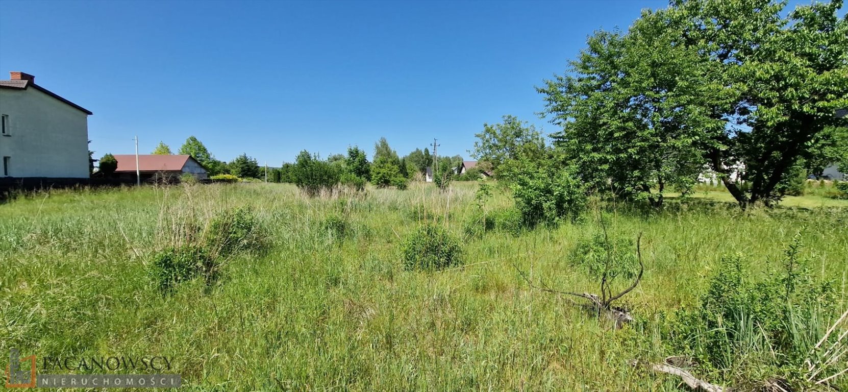 Do sprzedania działka 18 arów w Pisary z mediami i możliwością zabudowy Pisary  1 800m2 Foto 1