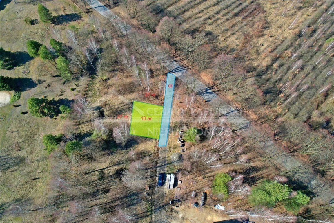 Działka 1000 m² z pozwoleniem na dom w Kębło zapraszam Kębło, Kębło, Kazimierz Dolny  1 000m2 Foto 1