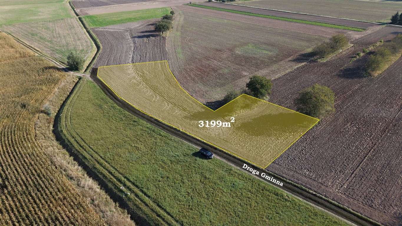 Działka 3199 m² w Komorowie, dostęp do drogi - polecam! Komorów  3 199m2 Foto 1