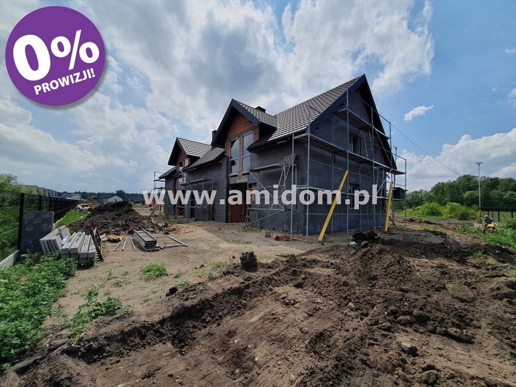 Nowoczesny bliźniak 154 m2 z garażem i dużą działką Dobczyn  155m2 Foto 1