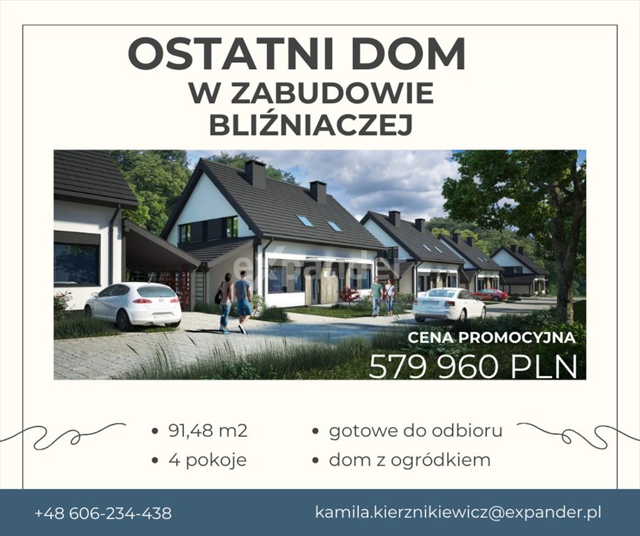 Mieszkanie czteropokojowe  na sprzedaż Kaczki, Gdańska  91m2 Foto 1