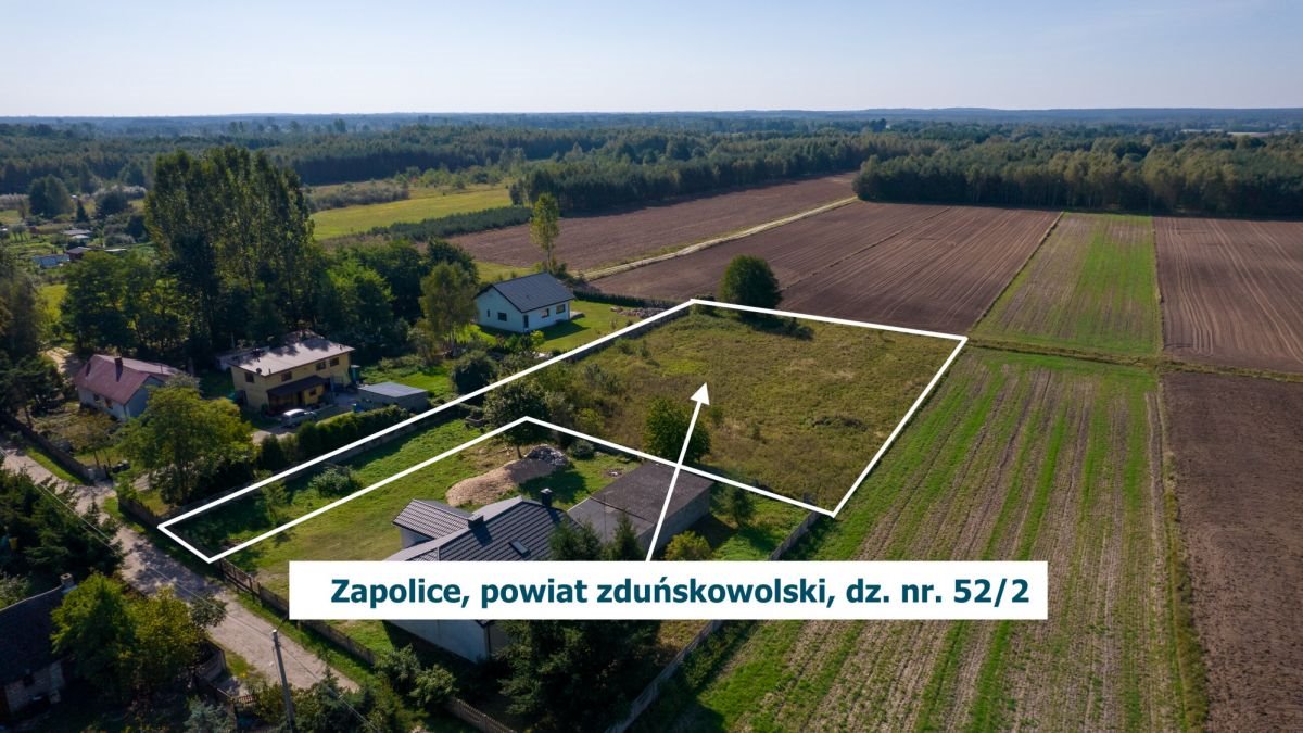 Działka rolna na sprzedaż Zapolice, Łęgowa  3 218m2 Foto 4