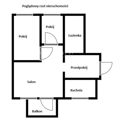 Mieszkanie trzypokojowe na sprzedaż Bielsko-Biała, Piastów Śląskich  46m2 Foto 11