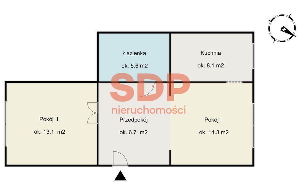 Mieszkanie dwupokojowe na sprzedaż Warszawa, Śródmieście Południowe, Wspólna  49m2 Foto 6