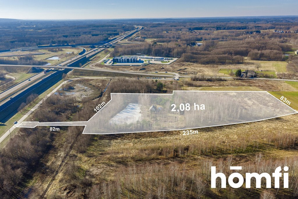 Działka inwestycyjna przy A4 – 2,08 ha, szybki dojazd Borek Wielki  20 800m2 Foto 1