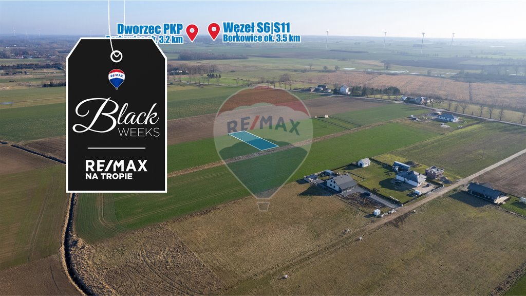 Działka budowlana na sprzedaż Śmiechów  1 065m2 Foto 1